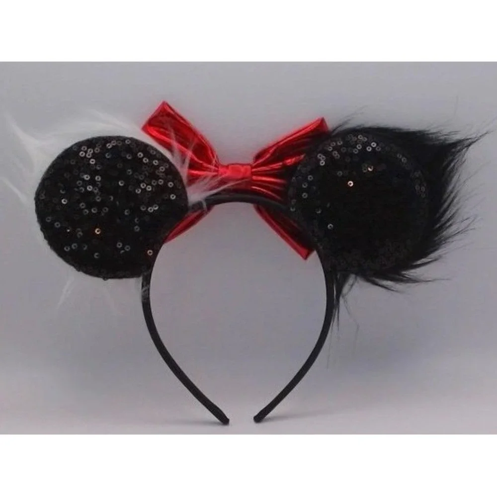 MInnie Mouse Headband - Cruella , BRAND NEW / NEVER USED